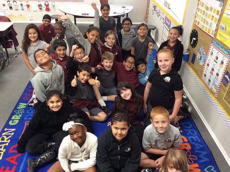 School Aged Children at River Islands Technology Academy