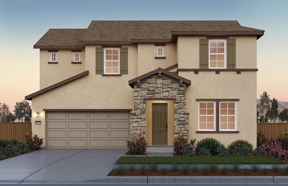 Quincy Home at Sunset by Pulte Homes at River Islands