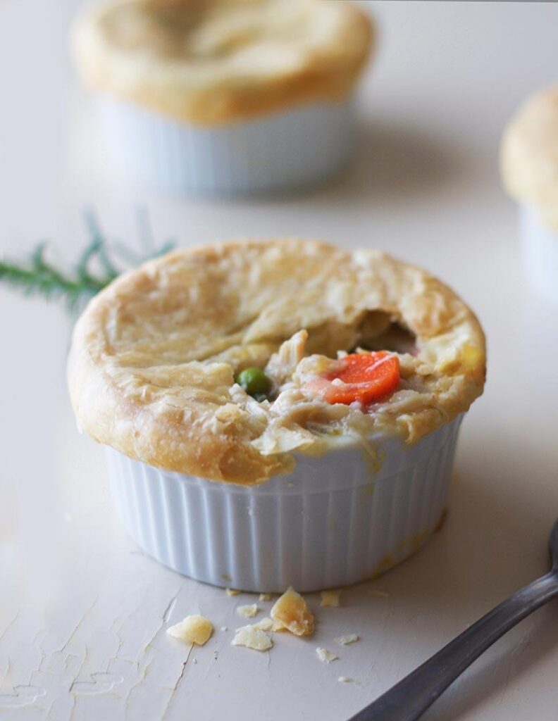a savory pot pie