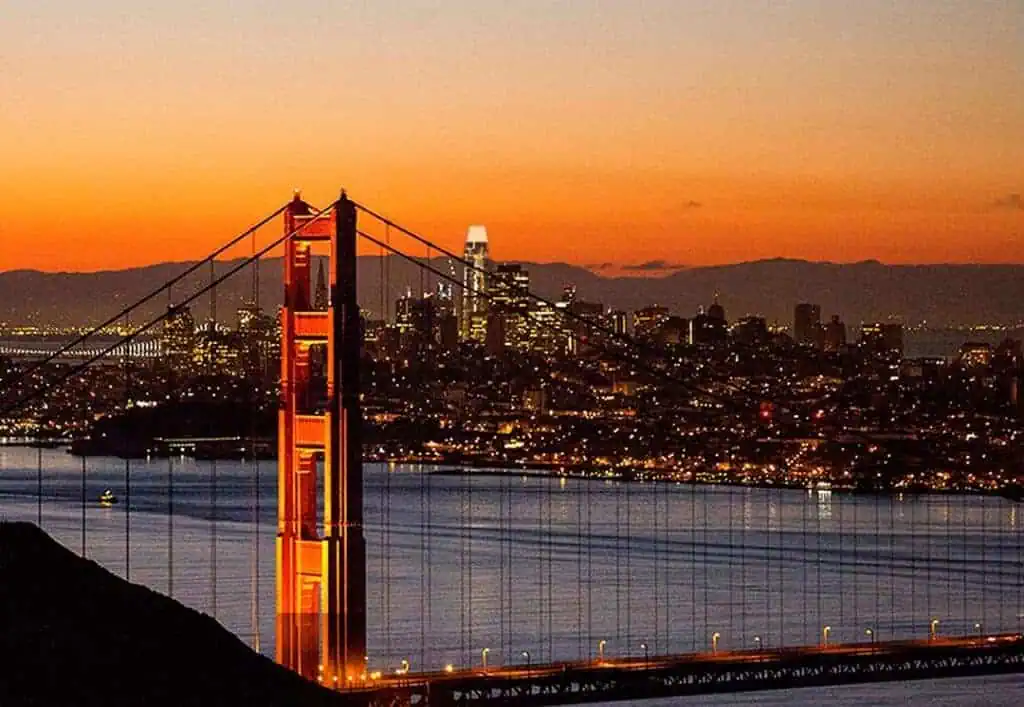 ggbsunrisehomepage0 River Islands A beautiful view of the San Fransisco Bridge at sunset