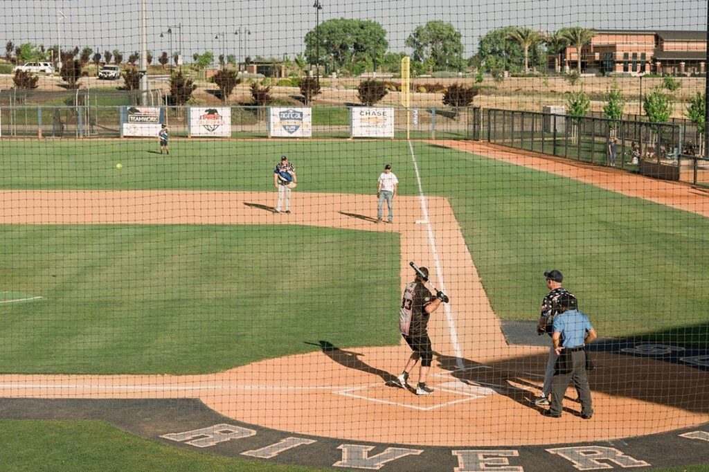 Battle of the Badges baseball game