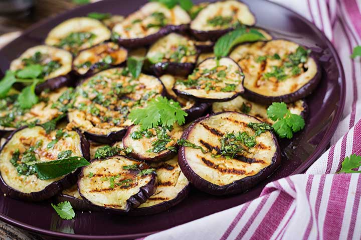 grilled eggplant