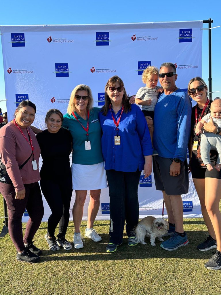 River Islands team at the AHA Heart Walk