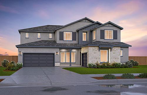 the shores rendering plan 3 elevation B