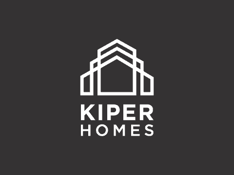 Kiper Homes logo with a geometric house outline above the text 'KIPER HOMES'.