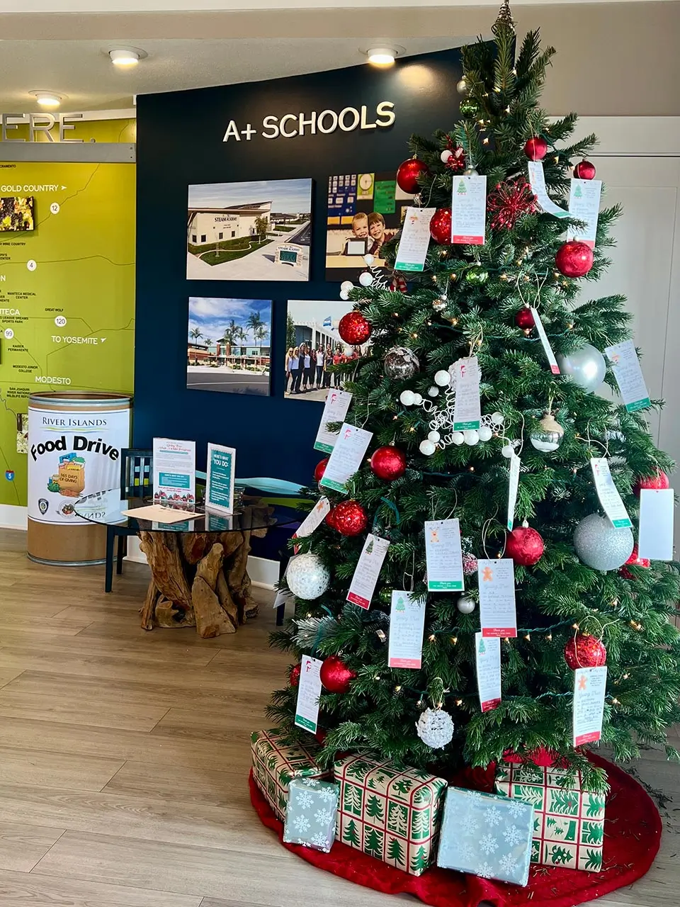 River Islands Giving Tree returns to the Welcome Center this Holiday Season