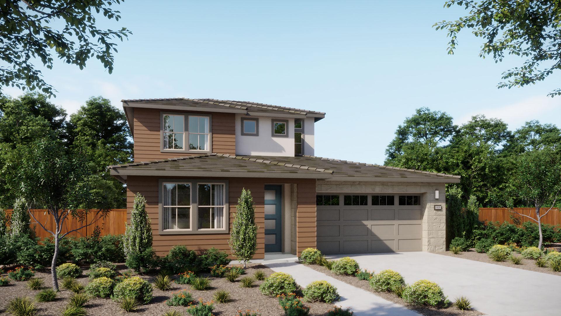 Clearwater by Signature Homes Plan 2 Elevation