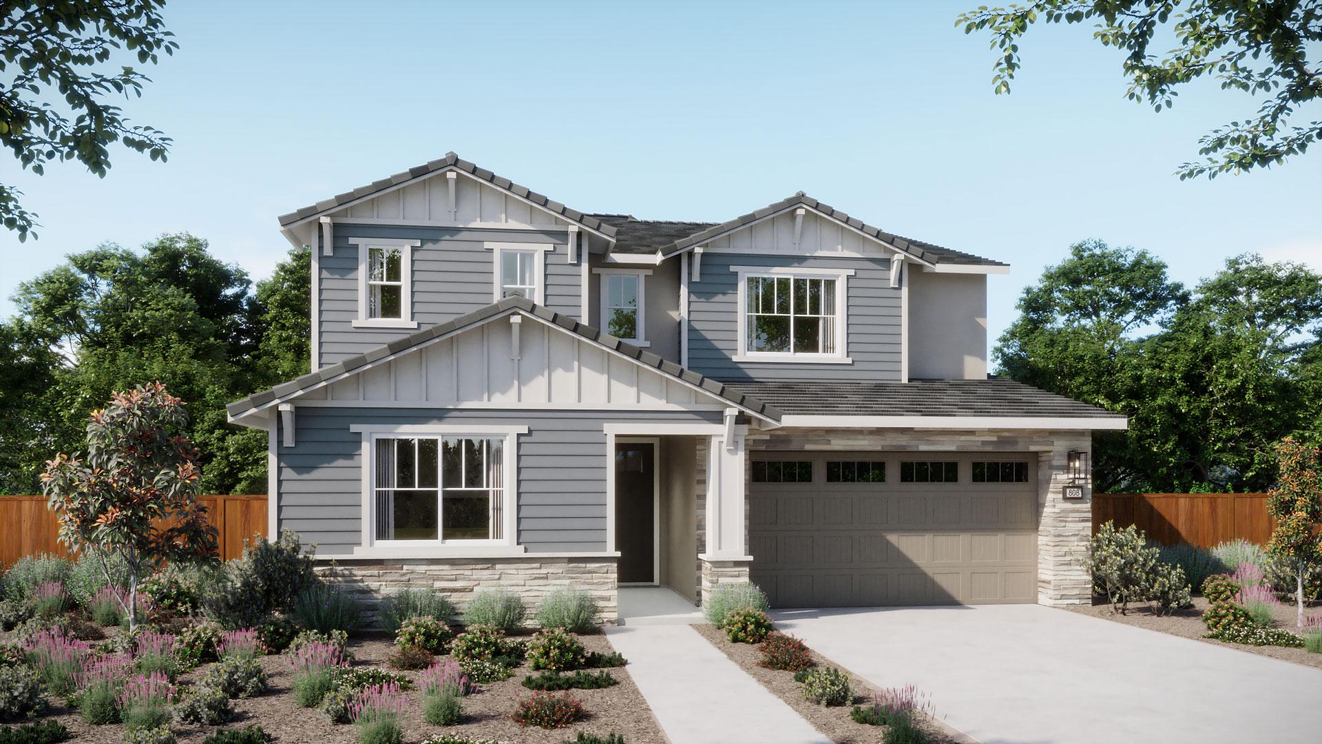 Clearwater by Signature Homes Plan 3 Elevation