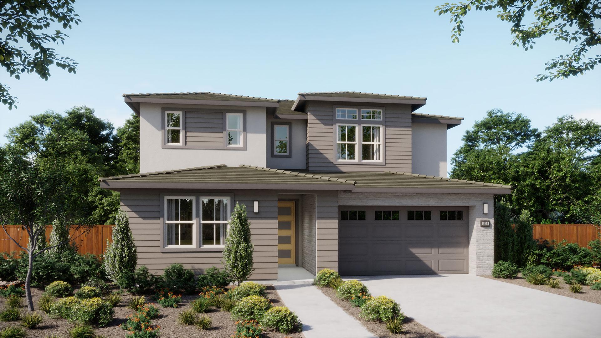 Clearwater by Signature Homes Plan 3 Elevation