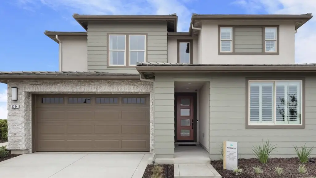 Signature Homes model home in the Clearwater neighborhood at River Islands