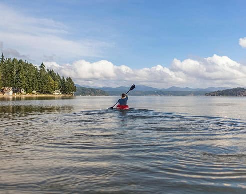 kayaking