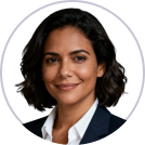 lexi River Islands River Islands Professional headshot of a woman with shoulder length dark hair in a navy blazer looking at the camera